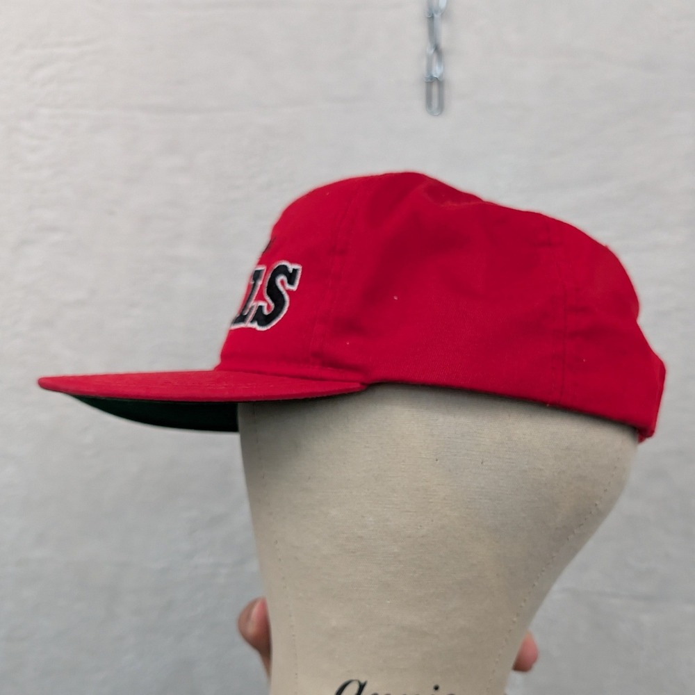 VTG Chicago Bulls Starter Hat Men's OSFA Red Green NBA Snapback Streetwear 90s - Picture 2 of 15